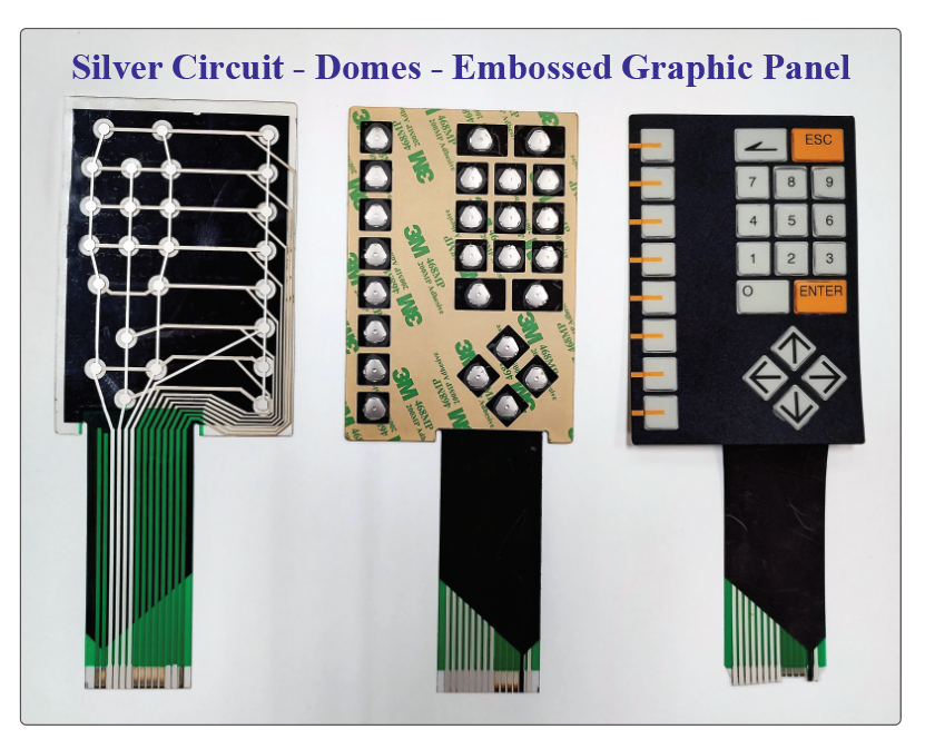 Membrane switches and control panels