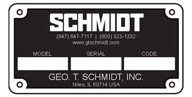 Precision die cut component for industrial application